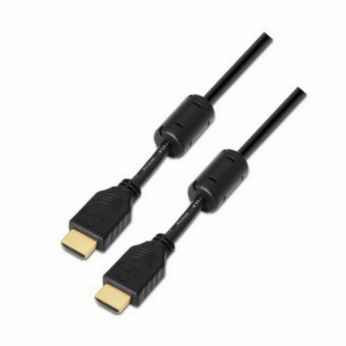 HDMI kabelis ar ārējo tīklu NANOCABLE 10.15.1815 15 m v1.4 Melns 15 m image 3