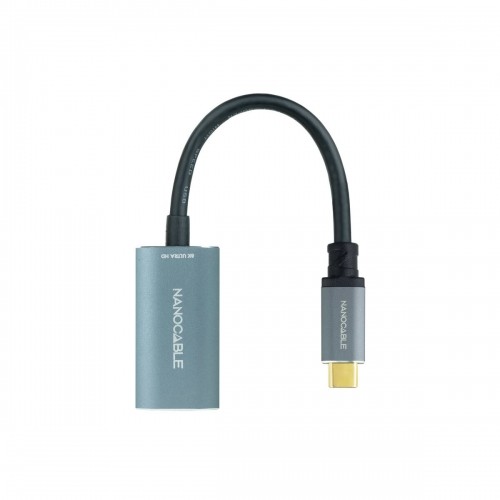 USB-C to DisplayPort Adapter NANOCABLE 10.16.4104-G Grey 15 cm 8K Ultra HD image 3