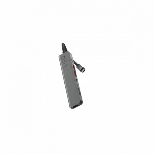 Bigbuy Tech USB-разветвитель LQ48016 Чёрный Серый Черный/Серый image 3