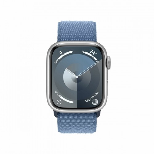 Умные часы Apple MRHX3QL/A Синий Серебристый 41 mm image 3