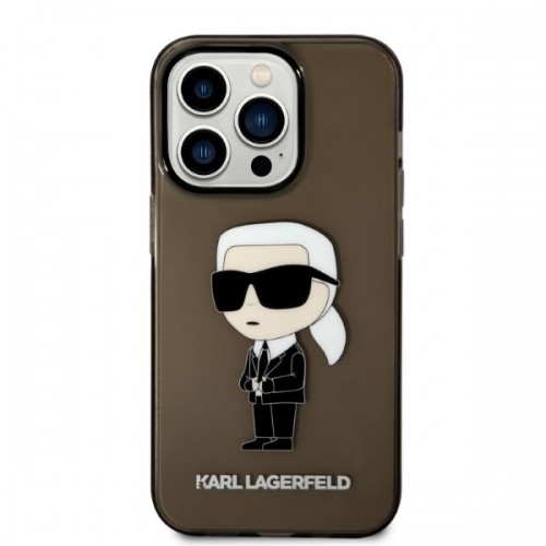 Karl Lagerfeld IML Ikonik NFT Case for iPhone 14 Pro Max Black image 3