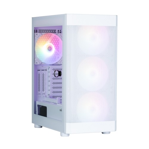 Zalman i4 TG White, fan RGB x4 image 3