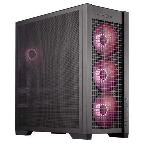 Case|ASUS|TUF Gaming GT302 ARGB|MidiTower|Case product features Transparent panel|ATX|EATX|MicroATX|MiniITX|Colour Black|TUFGAMINGGT302ARGBBK image 3