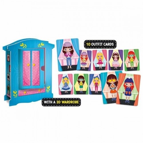 Образовательный набор Lisciani Giochi Magnetic Fashion Doll (FR) image 3