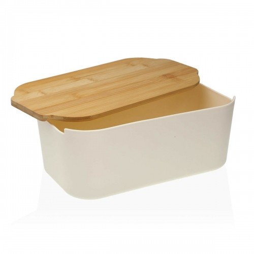 Breadbasket Versa White Bamboo polypropylene 18,5 x 12 x 33 cm image 3