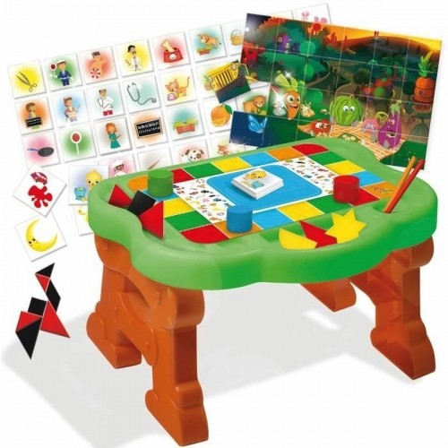 Образовательный набор Lisciani Giochi Carotina educational desk 30 fun learning games (FR) image 3