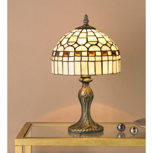 Desk lamp Viro TABLE LAMP Beige Zinc 60 W 20 x 37 x 20 cm image 3