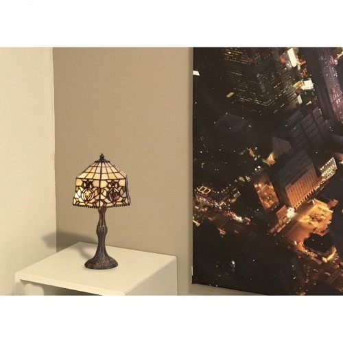 Desk lamp Viro Hexa Ivory Zinc 60 W 20 x 37 x 20 cm image 3