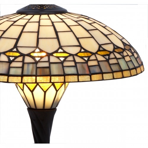 Desk lamp Viro Quarz Amber Zinc 60 W 40 x 56 x 40 cm image 3
