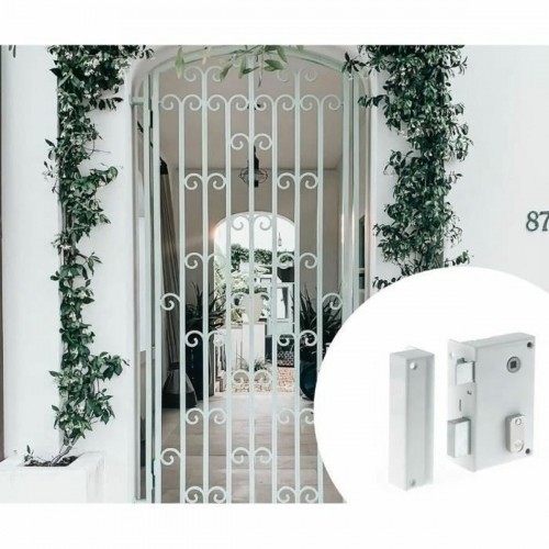 Lock Yale YAV37G 12,5 x 7 x 18 White Steel Doors image 3