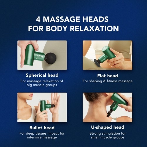 SKG F3-EN massage gun for the whole body - green image 3