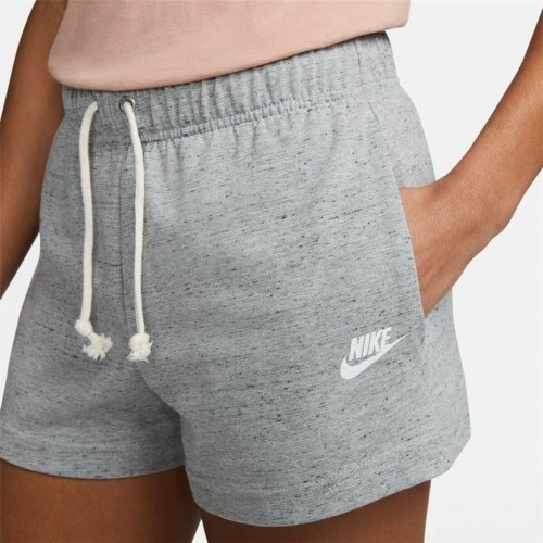 Спортивные женские шорты Nike Sportswear Gym Vintage Серый image 3
