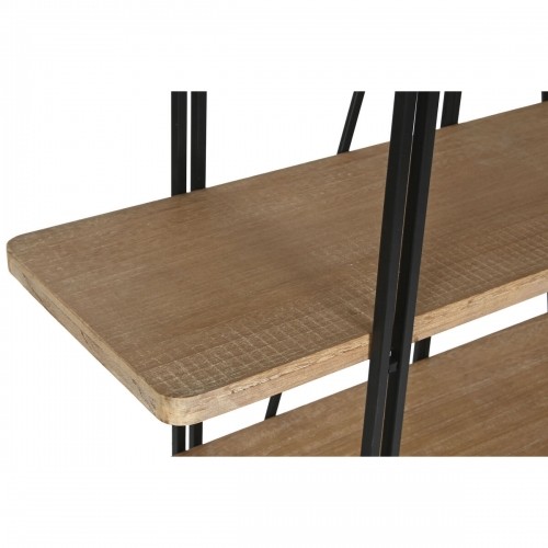 Shelves Home ESPRIT Black Wood Metal 119,5 x 35,5 x 155 cm image 3