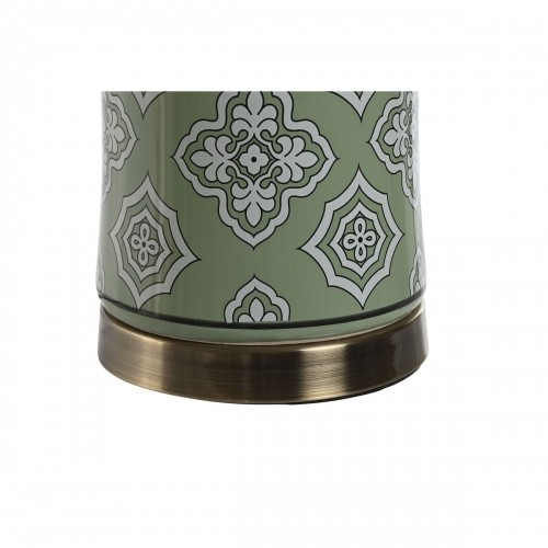 Desk lamp Home ESPRIT White Green Golden Ceramic 50 W 220 V 40 x 40 x 69 cm image 3