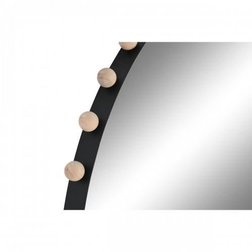 Настенное зеркало Home ESPRIT Чёрный Натуральный Стеклянный Железо современный шары 113 x 4,5 x 113 cm image 3