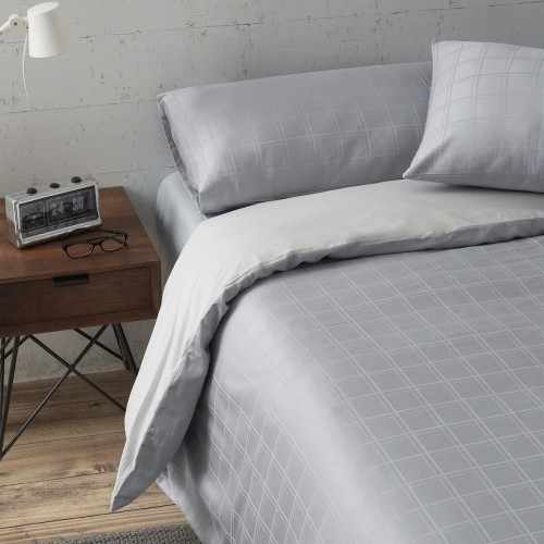 Duvet cover set Alexandra House Living Sophia Steel Grey King size 2 Pieces image 3