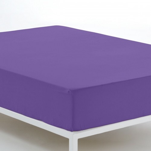 Fitted bottom sheet Alexandra House Living Lilac 160 x 200 cm image 3