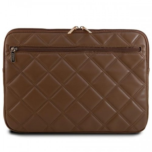 Guess Sleeve GUCS14ZPSQSSGW 14" brązowy|brown Quilted 4G image 3