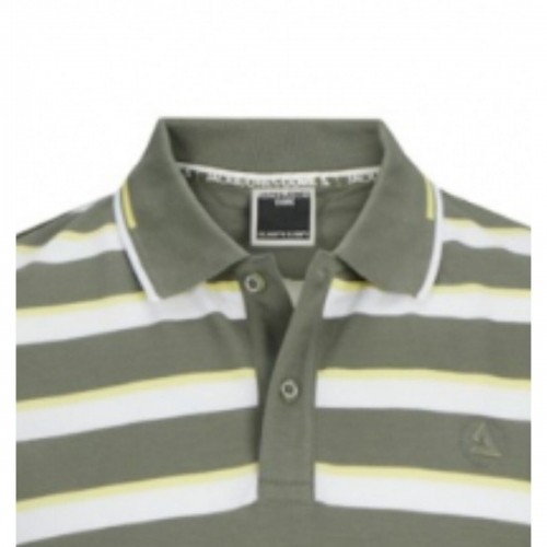 Men’s Short Sleeve Polo Shirt Jack & Jones JCOHASS AOP 12254958 Green image 3