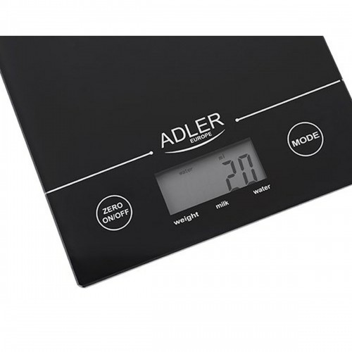 кухонные весы Adler AD 3138 czarna Чёрный 5 kg image 3