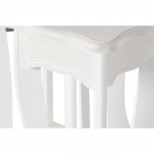 Набор из двух столиков Home ESPRIT Белый Деревянный MDF 30 x 30 x 76,5 cm image 3