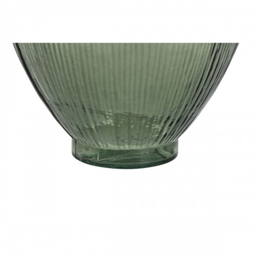 Vase Home ESPRIT Green Recycled glass 30 x 30 x 59 cm image 3