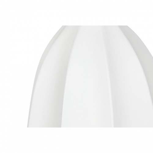 Vase Home ESPRIT White Fibreglass 34 x 34 x 100 cm image 3