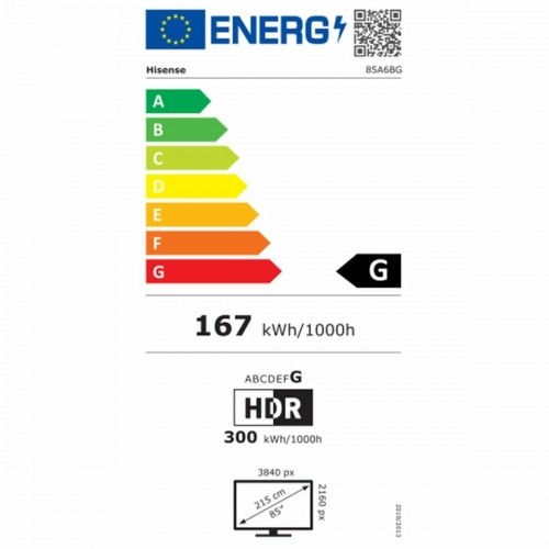 Viedais TV Hisense 85A6K 4K Ultra HD 85" LED Wi-Fi image 3