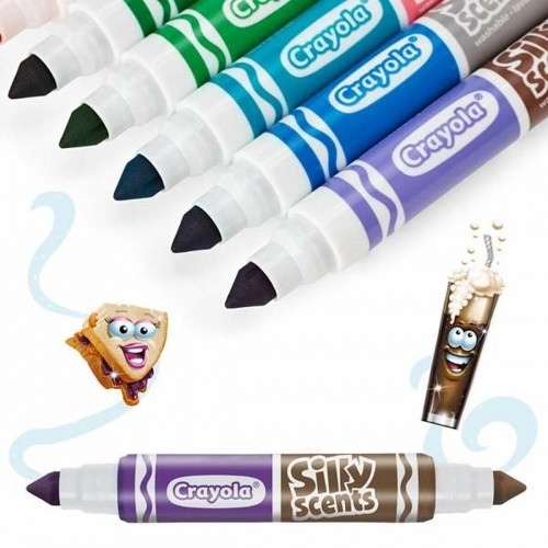 Набор маркеров Crayola душистый Моющийся Двойной 10 Предметы image 3