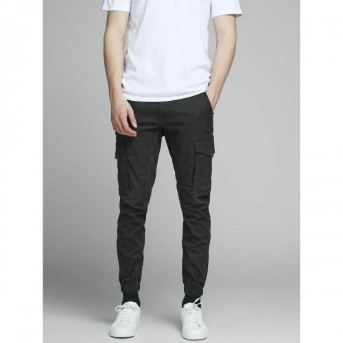 Trousers Jack & Jones JPSTPAUL JJFLAKE CARGO NOOS 12139912 Black image 3