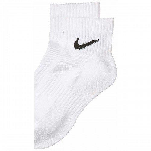 Sports Socks Nike EVERYDAY CUSHIONED SX7667 100 B White image 3