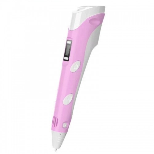 iLike Мега Сэт 3D Ручка с 8 аксессуарами + жесткий чехол 12V адаптер питания 220V Розовый image 3