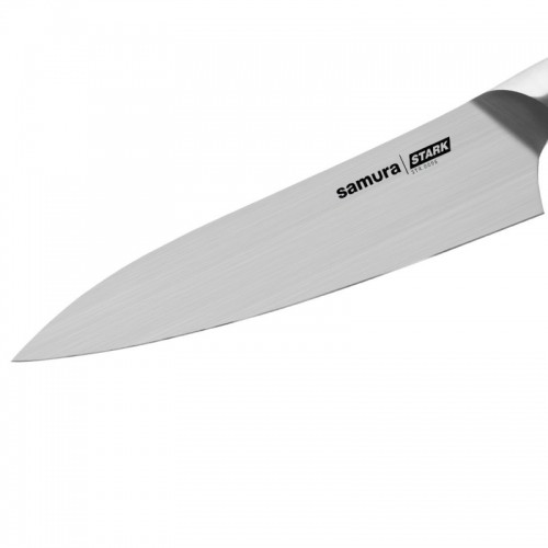 Samura Stark Универсальный большой кухонный Santoku нож 197mm из AUS 8 Японской стали 59 HRC image 3