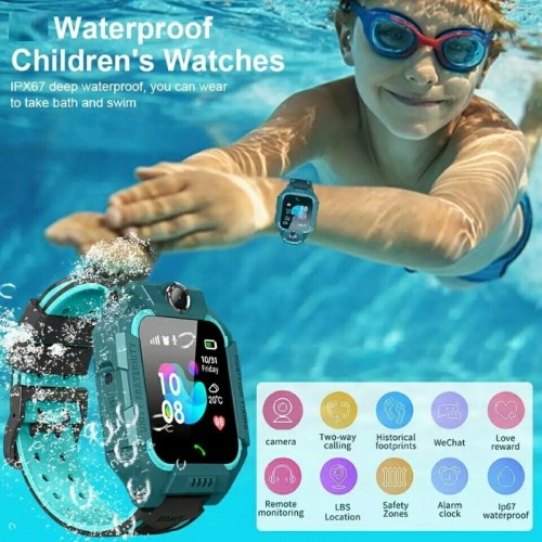 Bemi K2 Водостоикий Sim GPS Отслеживания Детские часы с звонком чатом и камерой Фиолетовый image 3