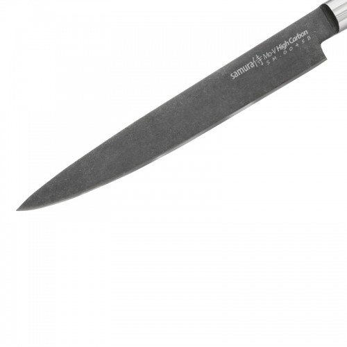 Samura MO-V Stonewash Нож - слайсэр нарезки 230 mm из AUS 8 Японской из стали 59 HRC image 3