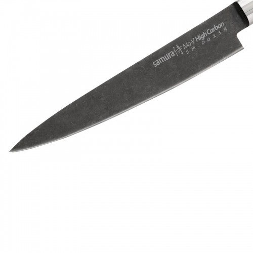 Samura MO-V Stonewash Универсальный нож 150mm из AUS 8 Японской из стали 59 HRC image 3