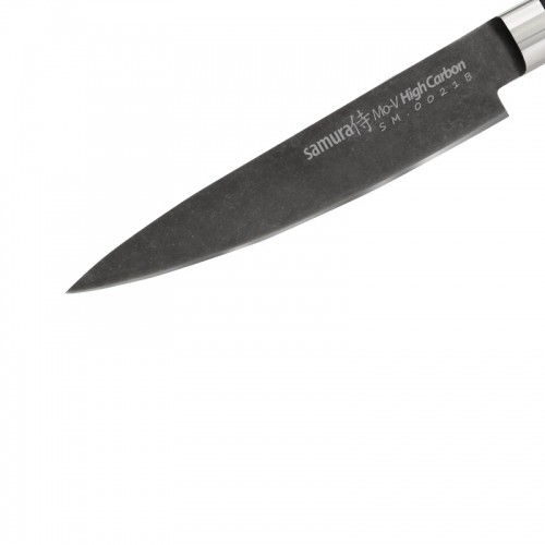 Samura MO-V Stonewash Универсальный нож 125 mm из AUS 8 Японской из стали 59 HRC image 3