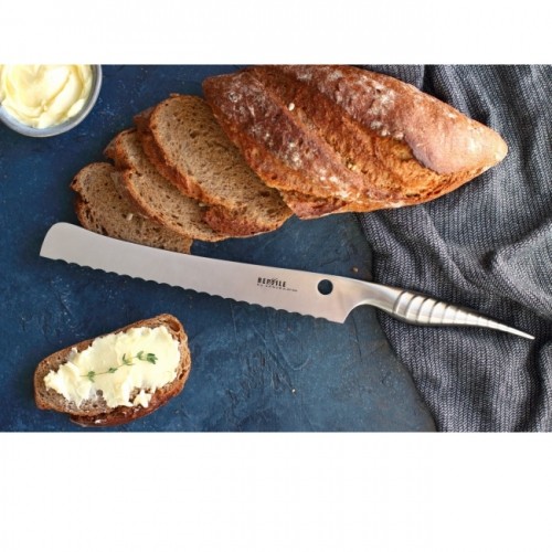 Samura REPTILE Универсальный кухонный нож для Хлеба 235mm из AUS 10 Японской стали 60 HRC image 3