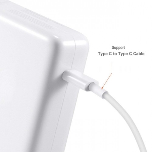 CP Apple 61W USB-C Tīkla lādētājs ar Type-C Ligzdu MacBook Pro 13 MNF72LL/A ar 2m Vadu (OEM) image 3