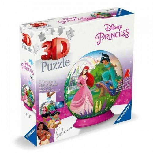 Puzle un domino komplekts 3D Ravensburger disney princesses (1 gb.) image 3