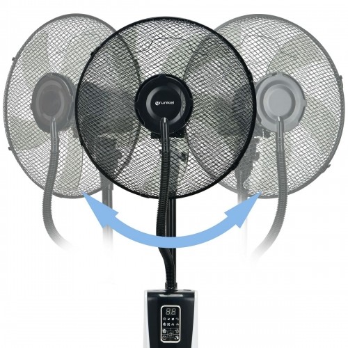 Pedestal Misting Fan Grunkel FAN-G16NEBUPRO 75 W Black image 3