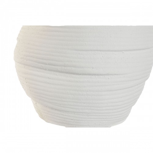 Planter Home ESPRIT White Ceramic 29 x 29 x 27 cm image 3