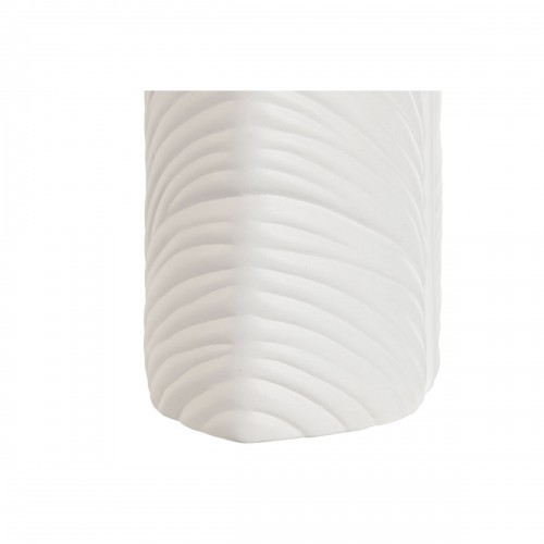 Vāze Home ESPRIT Balts Keramika Tropiskais Augu lapa 33 x 10 x 70 cm image 3