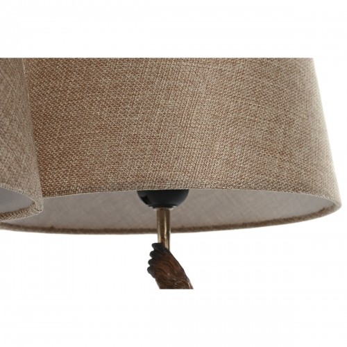 Настольная лампа Home ESPRIT Коричневый Металл Смола 50 W 220 V 26 x 26 x 53,5 cm (2 штук) image 3