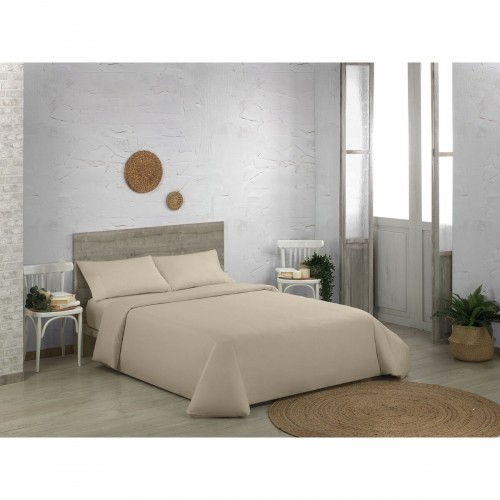 Duvet cover set Alexandra House Living Qutun Taupe King size 4 Pieces image 3