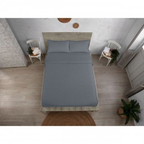 Комплект чехлов для одеяла Alexandra House Living Qutun Темно-серый 200 кровать 4 Предметы image 3