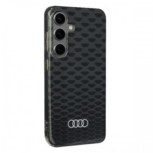 Audi IML Pattern MagSafe Case S24 S921 czarny|black hardcase AU-IMLMS24-Q5|D3-BK image 3