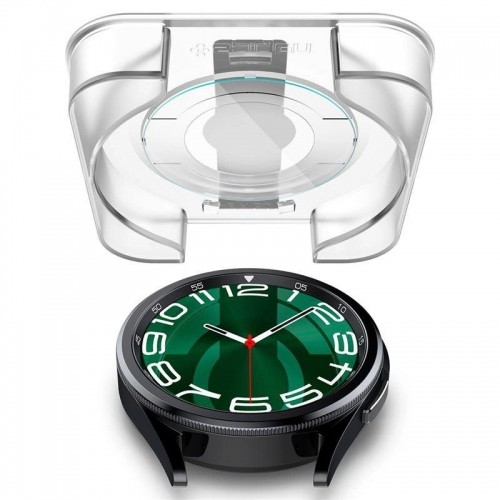 Spigen Glas.tR EZ Fit tempered glass for Samsung Galaxy Watch 6 Classic (47 mm) - 2 pcs. image 3