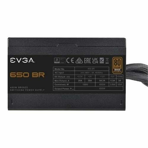 Источник питания Evga 100-BR-0650-K2 ATX 650 W 80 Plus Bronze image 3