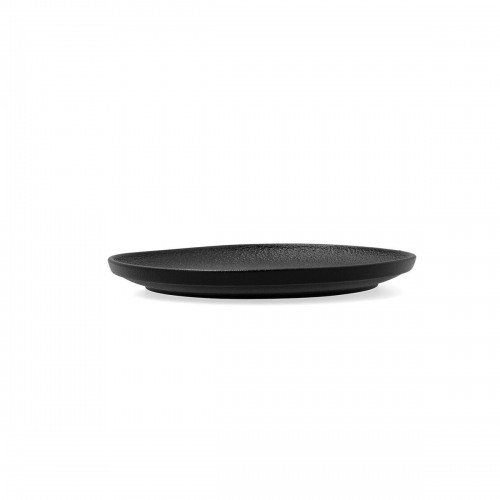 Плоская тарелка Bidasoa Fosil Чёрный Керамика 21,3 x 21,2 x 2,2 cm (8 штук) image 3